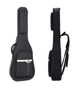 Sac de transport pour guitare acoustique de 41 pouces, étanche, coque souple rembourrée de 20mm, noir 1750551