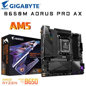 Gigabyte B650M AORUS PRO AX AM5 carte mère DDR5 128GB 6600MHz mémoire PCIe 5.0 M.2 prise en charge AMD B650 Ryzen 7000 CPU Placa Me nouveau