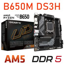 Gigabyte B650M DS3H AM5 Moederbord DDR5 AMD Expo Ryzen 7000 Series Processors AMD B650 Mainboard AM5 M.2 128GB 2.5GBE NIEUW