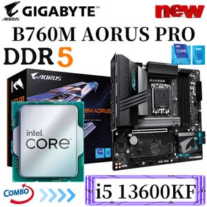 Gigabyte B760M AORUS PRO LGA 1700 carte mère Intel 13th i5 13600KF prise en charge du processeur DDR5 128GB 7600(O.C.)MHz carte mère de bureau nouveau