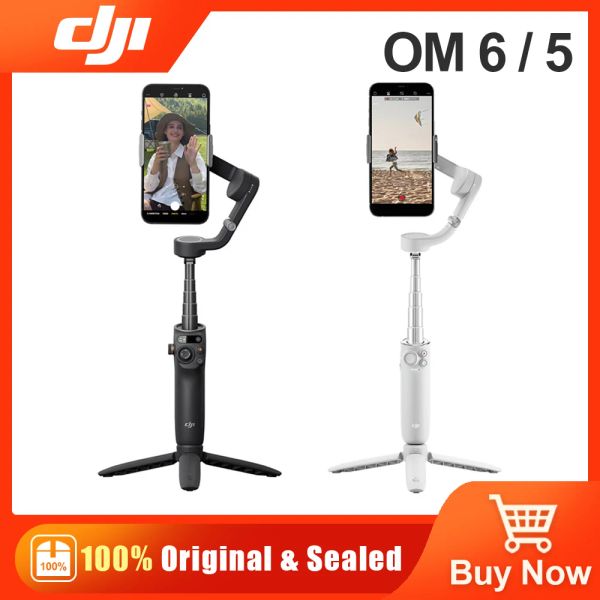 Gimbal DJI OM 5 OM 6 OSMO MOBILE GIMBAL HANDELD ORIGINAL 3AXIS STABILISATION MAGNÉTIQUE DJI NOUVEAU en stock