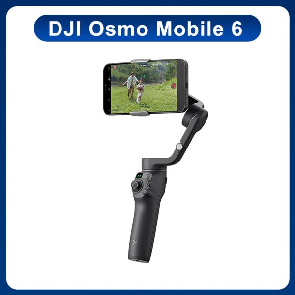 Gimbal DJI OSMO Mobile 6 3axis Handheld Gimbal Stabilisation OM 6 Activetrack 5.0 Tutoriels faciles et édition d'Onetap magnétique en stock