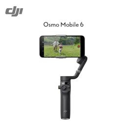 Gimbal DJI OSMO Mobile 6 3axis Stabilisation de stabilisation intégrée Rod extension Quick Launch ActivetTrack 5.0 Magnetic QuickRelease Design Nouveau