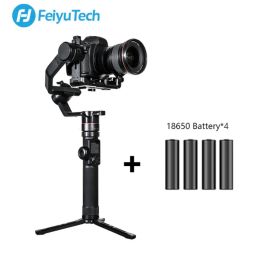 Gimbal FeiyuTech Feiyu AK4000 Set 3axis camera stabilisator met Follow Focus Control voor Canon 5D Mark III Panasonic Nikon Sony