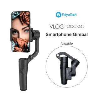 Gimbal feiyutech vlog poche smartphone gimbal pliable 3axis mini stabilisateur de cardan portable pour iPhone Samsung Android téléphones