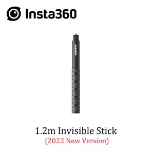Gimbal Insta360 120cm Accessoires d'origine de bâton de selfie invisible pour Insta 360 x3 / Go 2 / One x2 / One RS / One X 2022 Nouvelle version