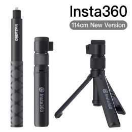 Gimbal Insta360 Bullet Time Invisible Selfie Stick para Insta360 x3 / un x2 / rs / go 2 accesorio de selfie de aleación de aluminio original