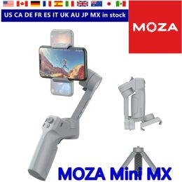 Gimbal Moza Minimx 3axis Smartphone Smartphone Gimbal Handheld Stabilizer Vlog YouTuber Live Video pour portable iPhone / Huawei / Xiaomi