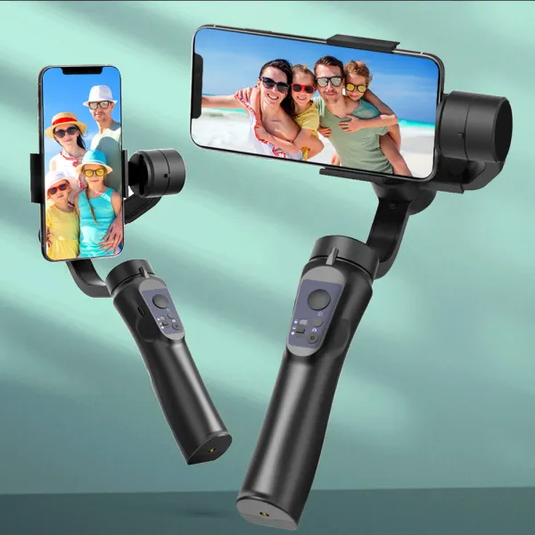 Gimbal Amélioré H4 Stabilisateur de téléphone mobile 3axis Stabilitateur manuel Smartphone Gimbal AntiShetake Selfie Stick