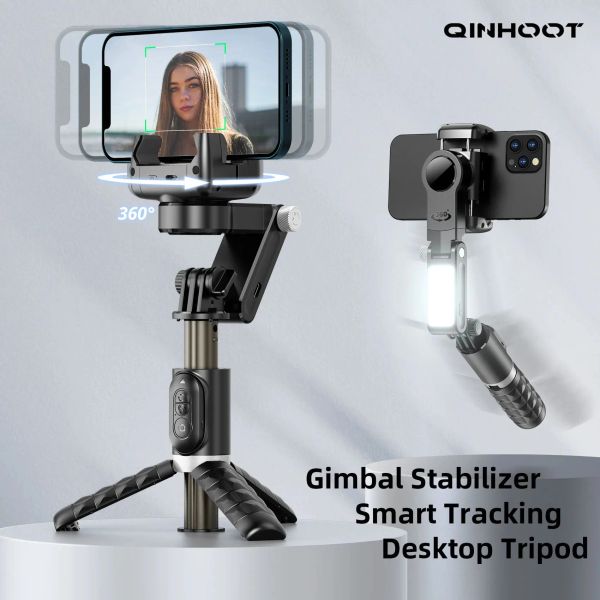Gimbals Desktop Handheld Gimbal Stabilizer remplissez le support de téléphone portable à distance sans fil.