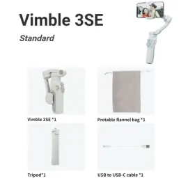 Gimbals FeiyUtech Official vimble 3se 3axis Handheld cardan portable et pliable pour iPhone15 Pro Max / Huawei Mate60 Pro / Samsung