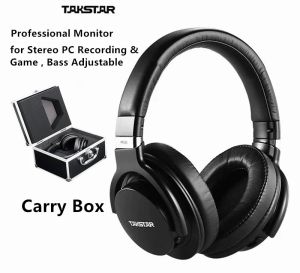 Gimbals originele TakStar Pro82 / Pro 82 Professional Monitor -hoofdtelefoons Hifi -headset voor stereo pc -opname en game, basverstelbaar