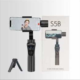Gimbals S5B 3 Axis Smartphone Gimbal Professional Handheld Stabilisator Anti Shake Action Action Camera Holder Video Record voor telefoon