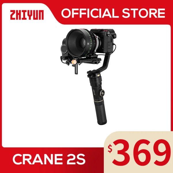 Gimbals Zhiyun Crae 2S / Combo / Pro 3axis Stabilisateur de caméra à cardan Handheld pour tous les caméras DSLR Canon BMPCC Sony Panasonic