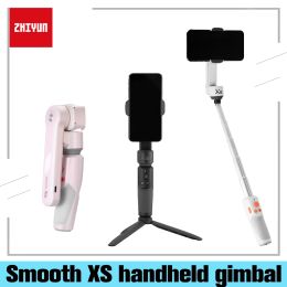 Gimbals Zhiyun Smooth XS Phone Gimbals Selfie Stick Stabilizer Palo Smartphones para iPhone Huawei Xiaomi Redmi Samsung