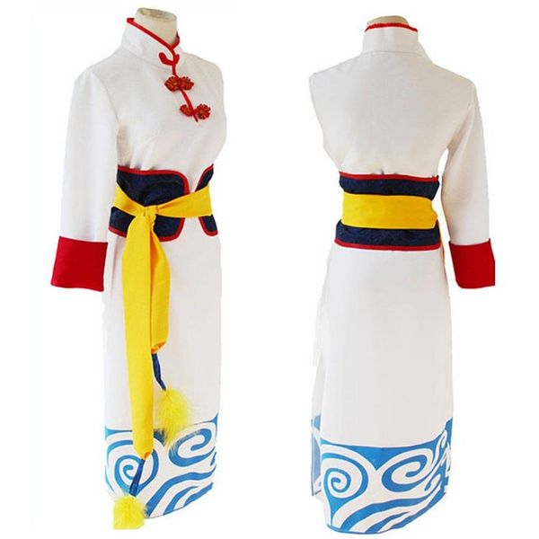 Gintama Kagura Cosplay Cheongsam Outfit Disfraces de Halloween para adultos para mujeres243u