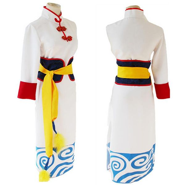 Gintama Kagura Cosplay Cheongsam Outfit Disfraces de Halloween para adultos para Women252y