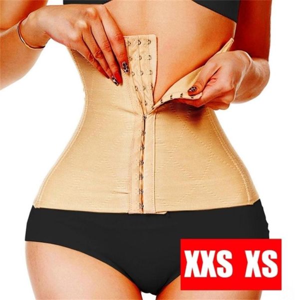 Fajas XXXXS Modeladores de cuerpo delgados Corsé Correa de modelado Entrenador de cintura Ropa interior correctiva para niña Cinturón de control de barriga Recortador de abdomen 24360524