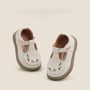 Meisje babyschoenen kinderen s leren schoenen baby wandelschoenen prinses sandalen 240514