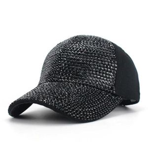 Casquette de baseball fille strass coloré diamant enfants casquette snapback printemps été chapeau noir pour garçon bébé enfant 38 ans os X6359564