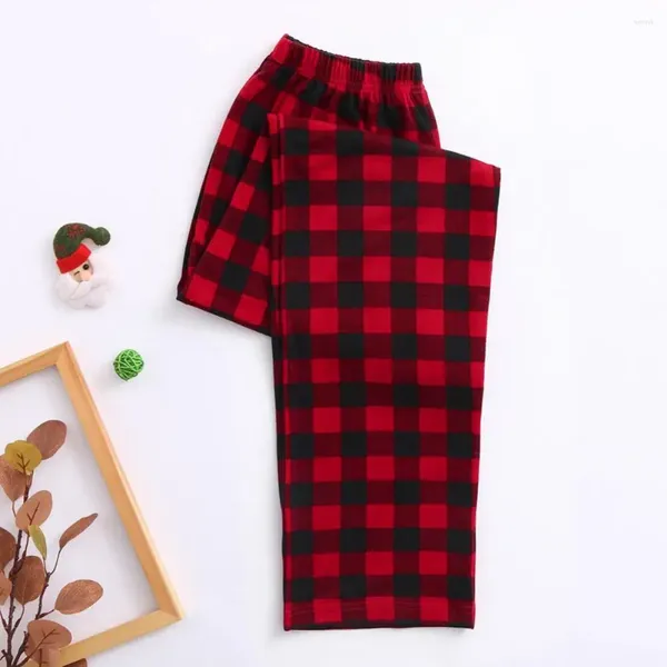 Vestidos de niña 1 Juego de pijamas navideños de colores brillantes vestido de manga larga para mamá papá niños bebé familia ropa de dormir a juego