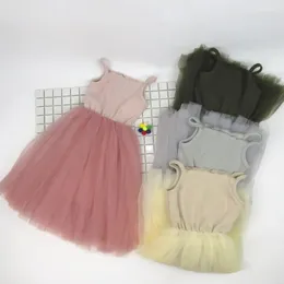 Vestidos de niña 2023, vestido de princesa para niñas, ropa de verano para bebés y niños pequeños, ropa sin mangas para fiesta para niños, Vestidos de baile