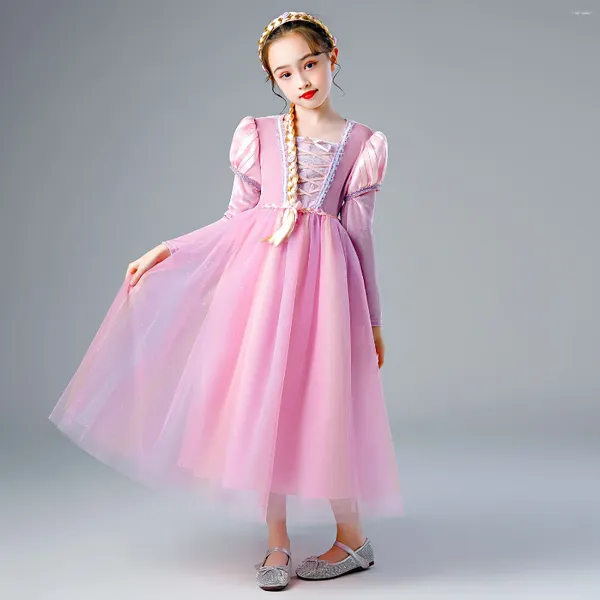 Vestidos de niña 2023 vestido para niños de 4 a 12 años Y fantasía Cosplay princesa niños fiesta de noche de Navidad disfrazarse