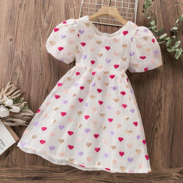 Vestidos de niña Bebé Niños Para Niñas Ropa Adolescentes Verano Manga corta Tutu Princesa Fiesta Trajes Niños Toddles Disfraces