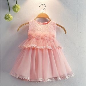 Fille Robes Bébé Robe Tulle Infantile Fleur Avec Des Fleurs Vestidos De Primera Comunion 2023 Robes De Bal Pour Les Filles Tout-Petits Vêtements