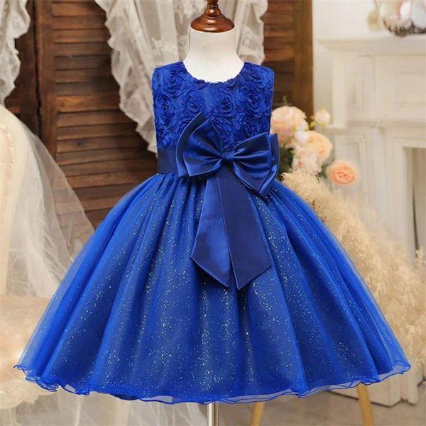 Vestidos de niña, vestido de princesa para niñas, disfraz de fiesta de lentejuelas, tutú de cumpleaños para niños pequeños, 3, 4, 5, 6, 7, 8 años, ropa elegante para bodas