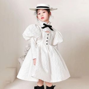 Robes de fille bébé espagnol Lolita princesse robe de bal enfants Bridemaid mariage pour enfants manches bouffantes formelle élégante robes