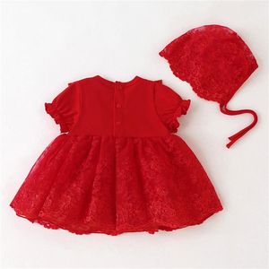 Fille Robes Né Infantile Bébé Filles Printemps Été Noeud Papillon À Manches Courtes De Mode Intérieur Chandail Robe Pour Tout-petits Collants