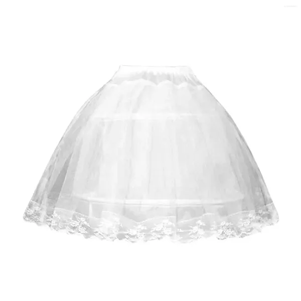 Vestidos de niña tutu tutu subskirt slips boda para graduación de fiesta de fiesta bola de año