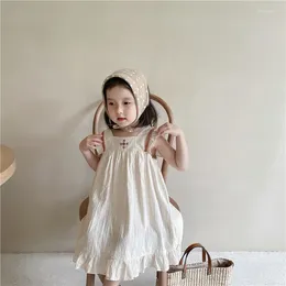 Robes d'été pour filles, gilet japonais en coton, jupe de princesse à bretelles de Style étranger, 2023