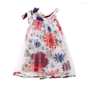 Vestidos de niña Cute Born Baby Girls Summer Tutu Dress Princess Party Pageant Floral