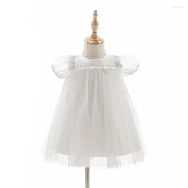 Robes de fille élégantes, robe de princesse pour baptême, vêtements de fête d'anniversaire pour bébé, robes formelles de baptême