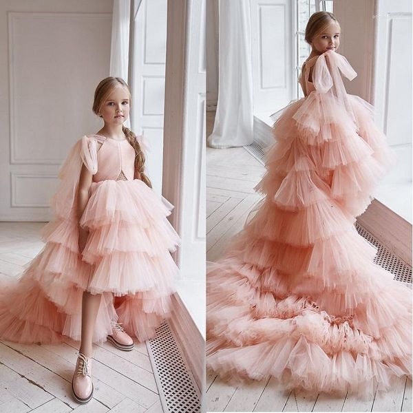 Vestidos de niña Primera comunión para niñas Bodas de flores Vestidos de noche para niños