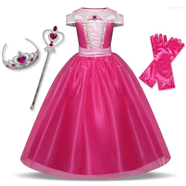 Robes de princesse pour filles, déguisement de Cosplay fantaisie pour enfants, vêtements de carnaval d'halloween