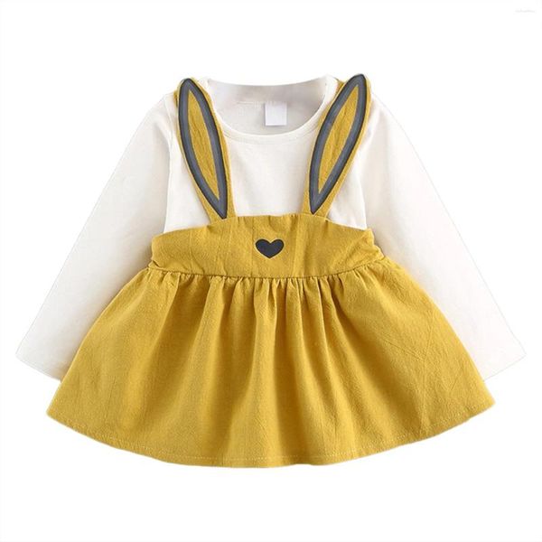 Vestidos de chicas infantiles para niños otoñales