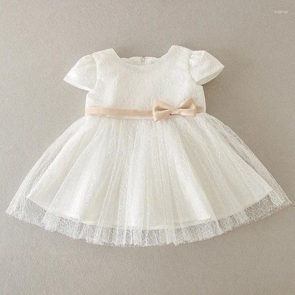 Fille robe nourrisson d'anniversaire bébé bébé princesse vêtements de blind tulle