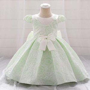 Vestidos de niña vestido infantil bebé flor manga voladora boda niños para niñas pequeñas Navidad tamaño 8