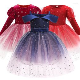 Fille Robes Enfants Robe Pour Filles Boutique Brodé Fleur Princesse D'été 3-10 Ans Enfants Vêtements