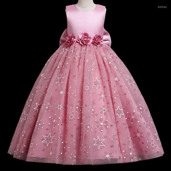 Robes de fille MODX robe élégante pour princesse en Tulle moelleux Occasions spéciales comme fête d'anniversaire mariage baptême soirée