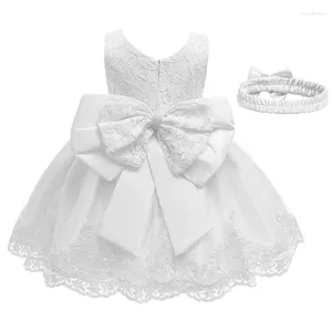 Robes de fille robe de princesse pour 1 an bébé filles née 2e anniversaire Tutu robe de baptême enfant en bas âge Tulle mariage baptême vêtements moelleux