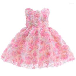 Robes de fille rose bébé filles robe