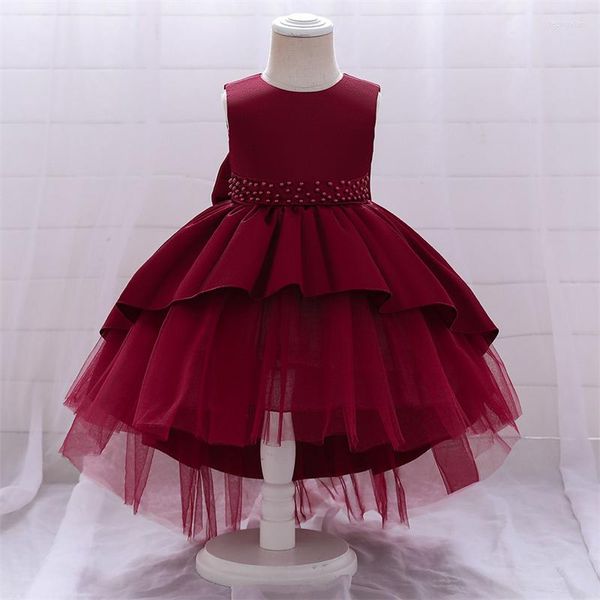 Fille robes été bébé robe infantile 1st année fête d'anniversaire princesse mariage enfants vêtements enfant en bas âge soirée Vestidos noël