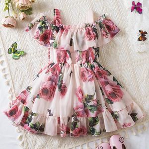 Fille robes d'été petites filles robe pour 1 à 5 ans