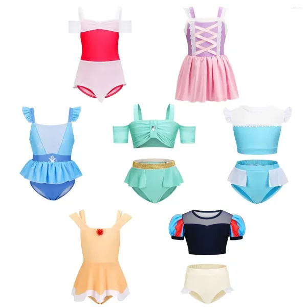 Robes de fille SWIMIFY Bikini 2024 maillots de bain de mode pour filles Biquini ensemble de maillots de bain enfants belle plage maillot de bain