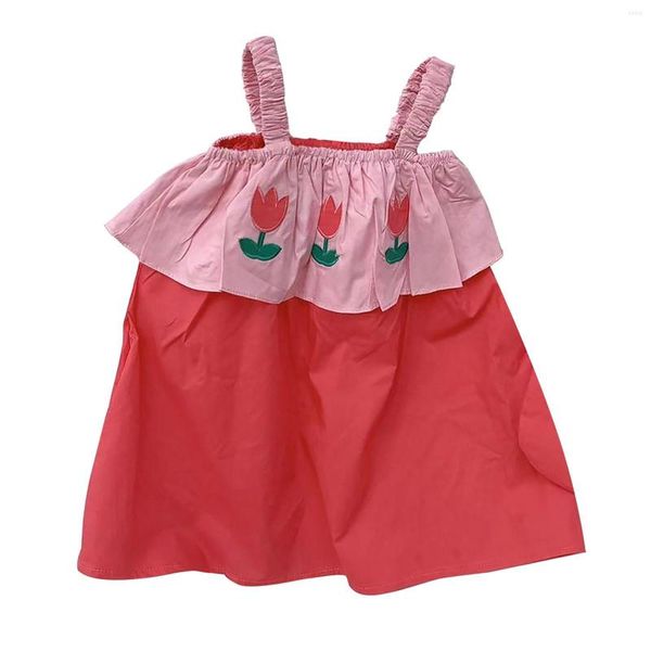 Robes de fille Toddler Kids Baby Girls Daisy Slip Dress Floral Beach Clothes Summer Under 10 Sundress
