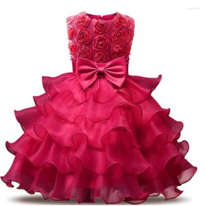 Robes pour filles, Costume de soirée pour filles, vêtements de princesse de fête d'anniversaire et de noël pour enfants de 6 mois à 8 ans, 2024